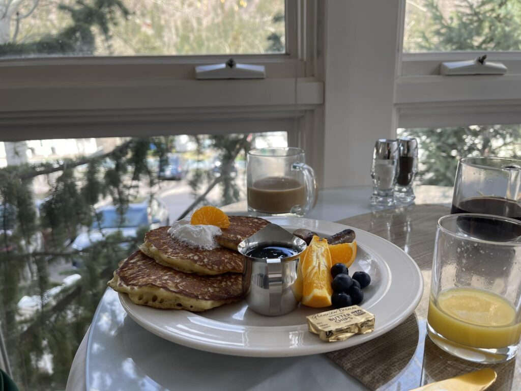 Breakfast at The China Clipper Inn is freshly served each morning and included in your stay.