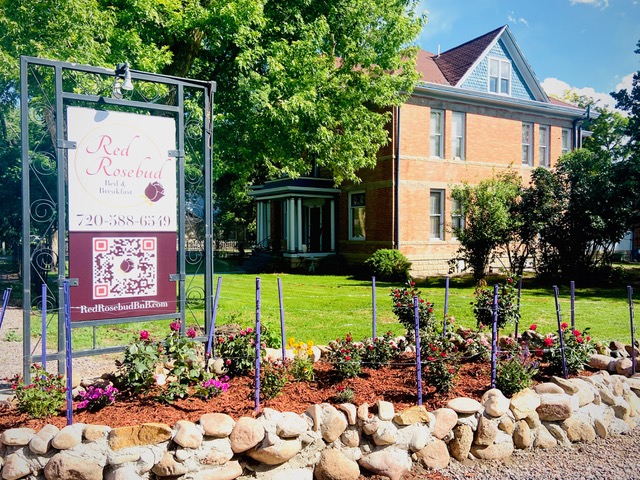 Red Rosebud Bed & Breakfast approved for membership, offering Victorian surroundings and modern conveniences in Florence CO